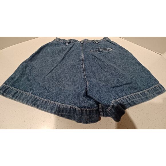 Vintage Dockers Khakis Blue Jeans Short Size 8 Women's - Picture 2 of 3